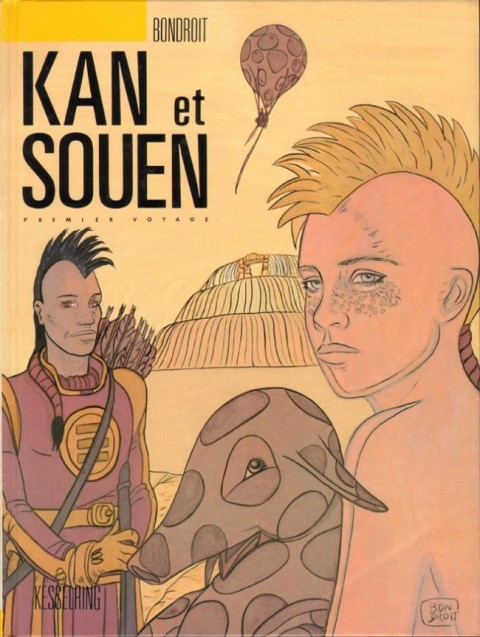 Couverture de l'album Kan et Souen Tome 1 Premier voyage