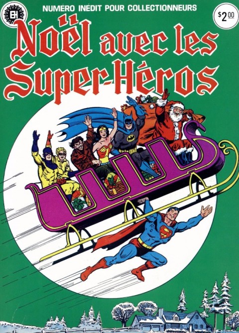 Couverture de l'album Noël avec les Super-Héros
