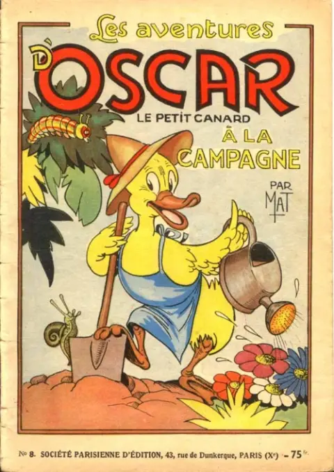 Oscar le petit canard Tome 8 Oscar le petit canard à la campagne