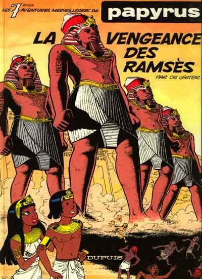 Couverture de l'album Papyrus Tome 7 La vengeance des Ramsès