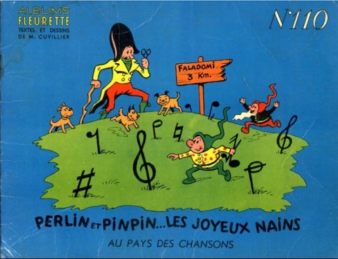 Couverture de l'album Perlin et Pinpin... Les joyeux nains Tome 10 au pays des chansons