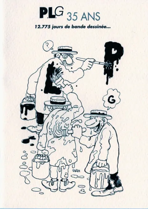 PLG 35 ans 12775 jours de bandes dessinée...