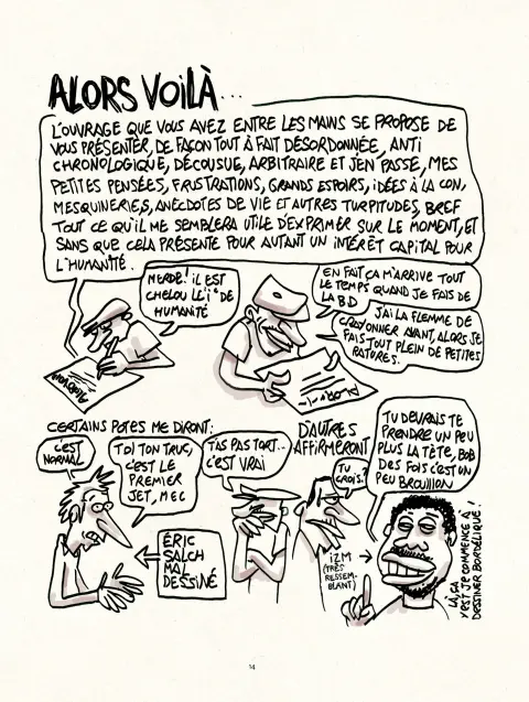 Planche de l'album Bonjour vieillesse Chroniques d'un quadra vénèr