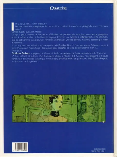 Verso de l'album Samba Bugatti Tome 2 Monkey-Rock