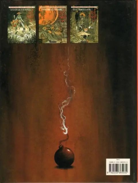 Verso de l'album Anita Bomba Tome 3 Un jour, j'ai arrêté de bosser...