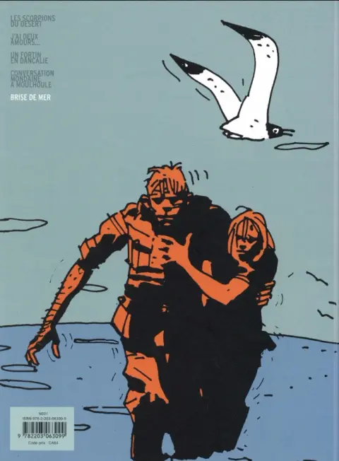 Verso de l'album Les Scorpions du Désert Tome 4 Brise de mer