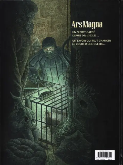 Verso de l'album Ars Magna Tome 3 V.I.T.R.I.O.L.