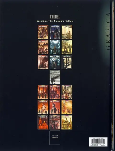 Verso de l'album Uchronie(s) - New Moscow Tome 3