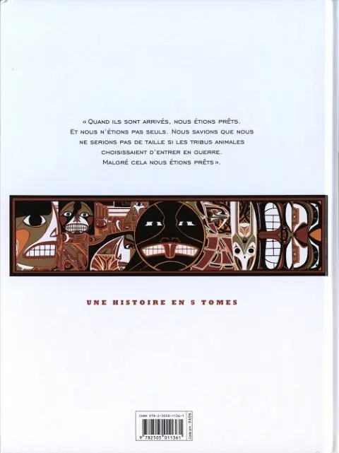 Verso de l'album Washita 5
