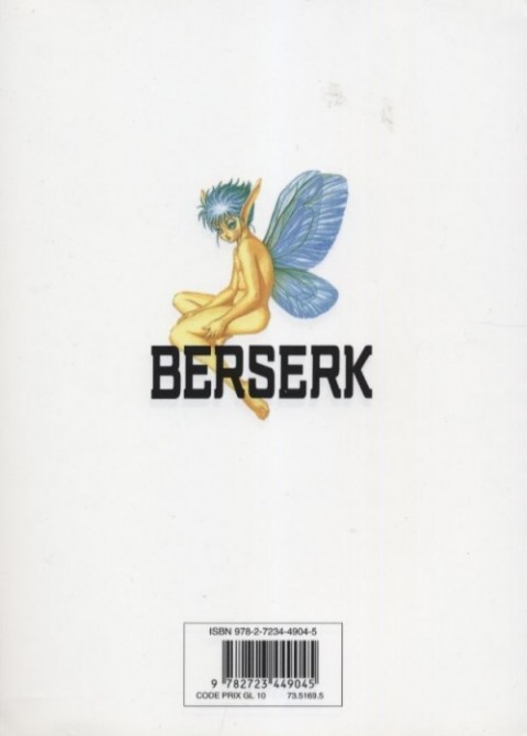 Verso de l'album Berserk 5