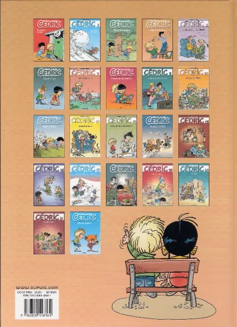 Verso de l'album Cédric Tome 4 Papa a de la classe