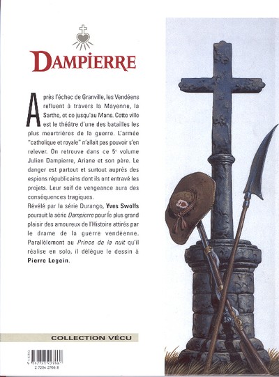 Verso de l'album Dampierre Tome 5 Le cortège maudit