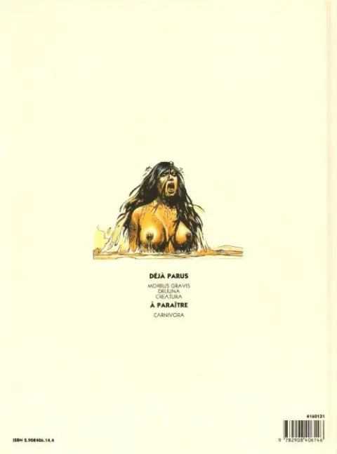 Verso de l'album Druuna Tome 1 Morbus Gravis