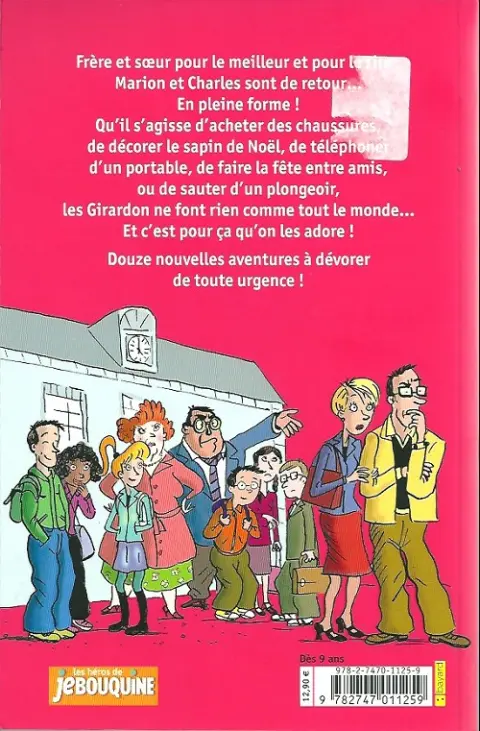 Verso de l'album Les aventures de Marion et Charles Tome 1 La paix ? jamais !