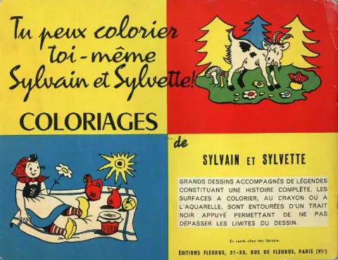 Verso de l'album Sylvain et Sylvette Tome 9 Les nouveaux Robinsons