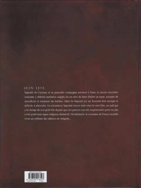 Verso de l'album Les Aigles décapitées Tome 28 Le bûcher
