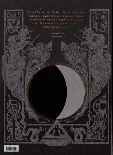 Verso de l'album Chroniques de la Lune Noire L'Intégrale III