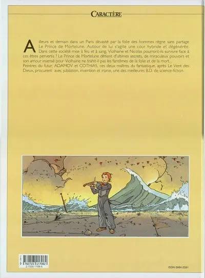 Verso de l'album Les eaux de Mortelune L'Intégrale I