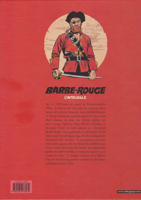 Verso de l'album Barbe-Rouge L'intégrale (Nouvelle édition) Tome 12 L'Ombre du Démon