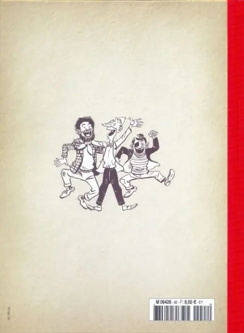 Verso de l'album Les Pieds Nickelés - La collection Tome 43 Les Pieds Nickelés font BOUM !