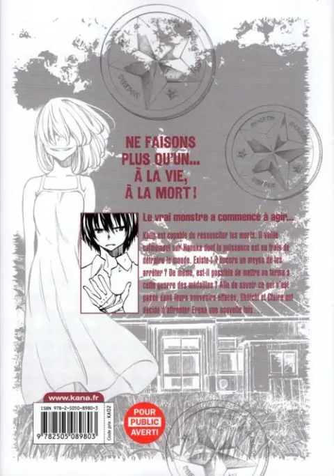 Verso de l'album Gleipnir 8