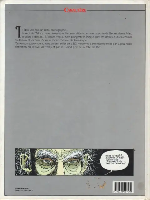 Verso de l'album Balade au Bout du monde Tome 1 La prison