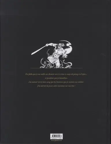 Verso de l'album Conan le Cimmérien Tome 5 La citadelle écarlate