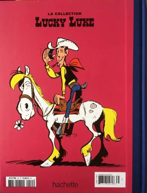 Verso de l'album Lucky Luke La collection Tome 35 Le magot des Dalton