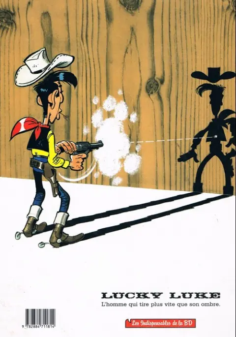 Verso de l'album Lucky Luke Tome 47 Le Magot des Dalton