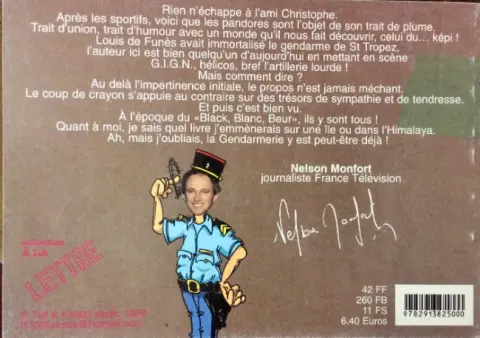 Verso de l'album Deux Tons Gyro ! 1 50 dessins d'humour ...pour rire !