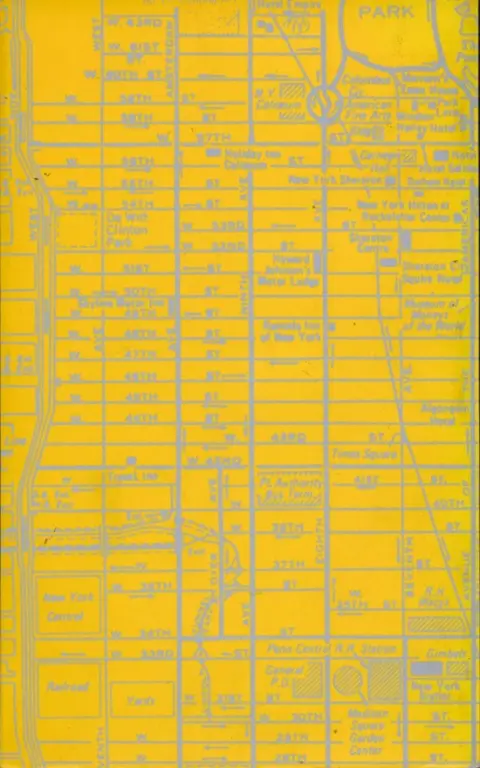 Verso de l'album Cité de verre
