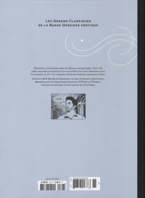 Verso de l'album Les Grands Classiques de la Bande Dessinée Érotique - La Collection Tome 168 Amabilia - tome 3