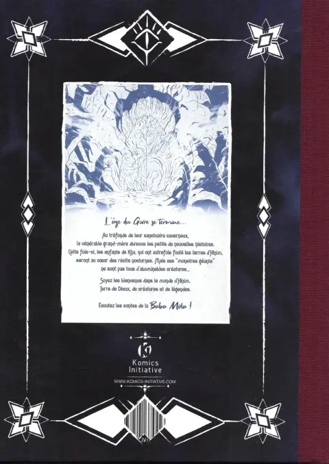Verso de l'album Les contes du Givre Tome 3 Kha Orchestra
