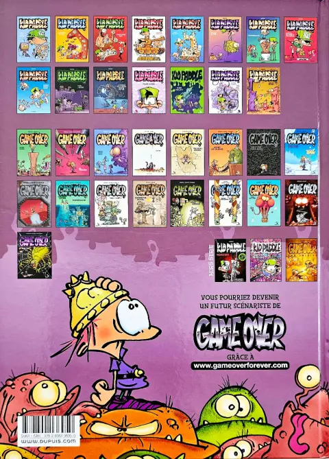 Verso de l'album Game over Tome 2 No problemo