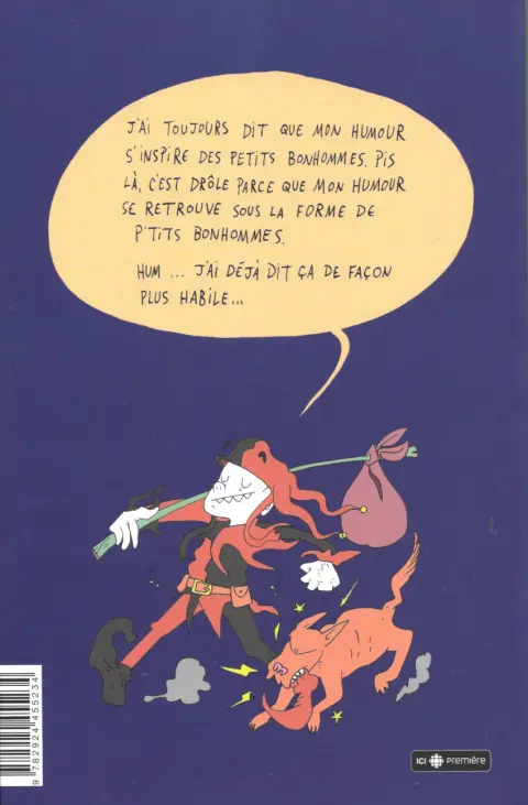 Verso de l'album Les pires moments de l'histoire