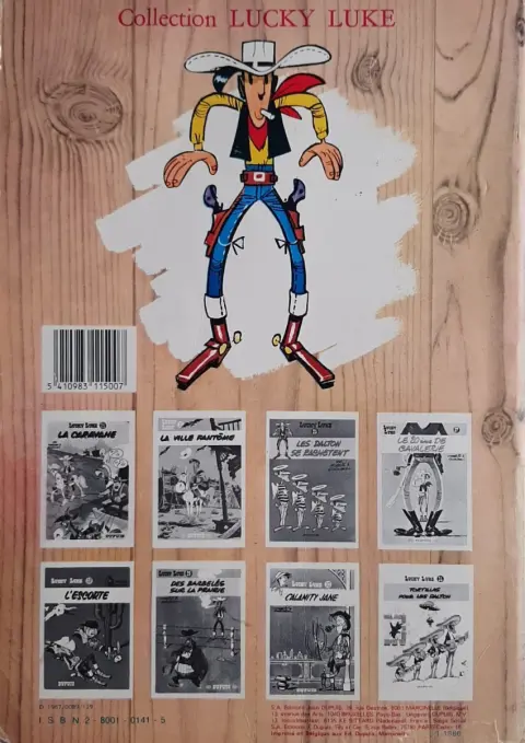 Verso de l'album Lucky Luke Tome 2 Rodéo