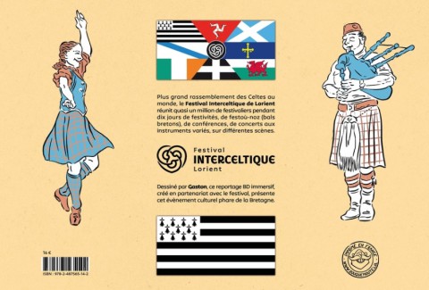 Verso de l'album Le festival interceltique de Lorient