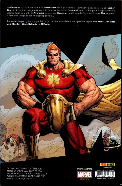Verso de l'album Marvel Comics (II) 19