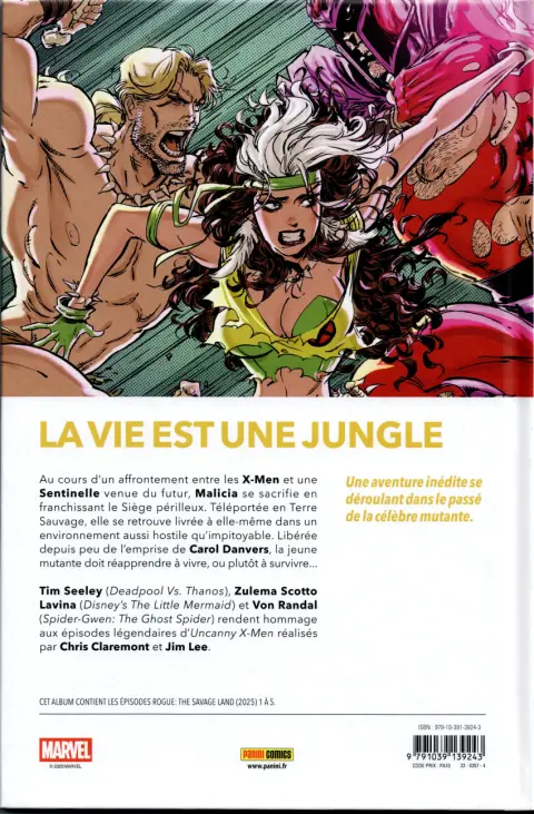 Verso de l'album Malicia Terre Sauvage