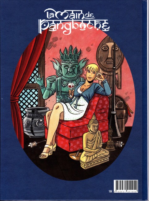 Verso de l'album Les Tribulations de Roxane La main de Pangboche