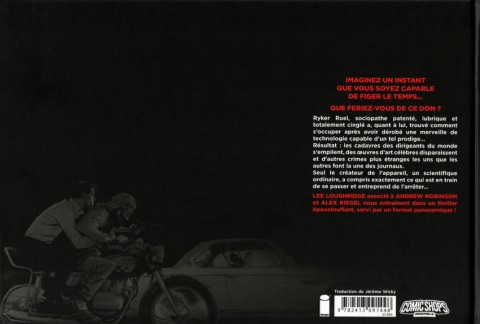 Verso de l'album Stand Still