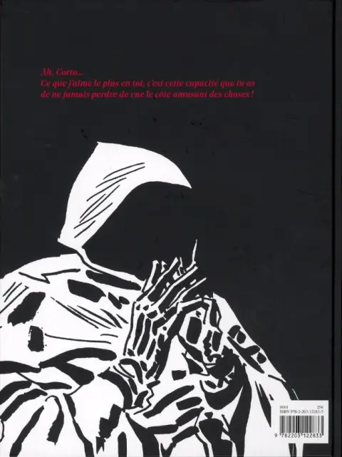 Verso de l'album Corto Maltese Tome 1 La Ballade de la mer salée