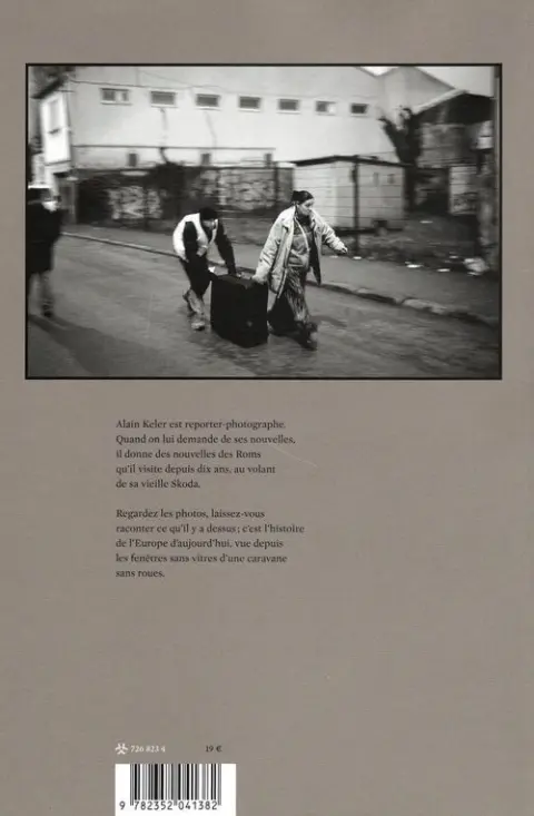 Verso de l'album Des nouvelles d'Alain