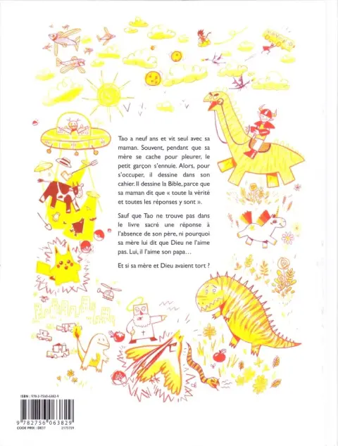 Verso de l'album Dieu n'aime pas Papa