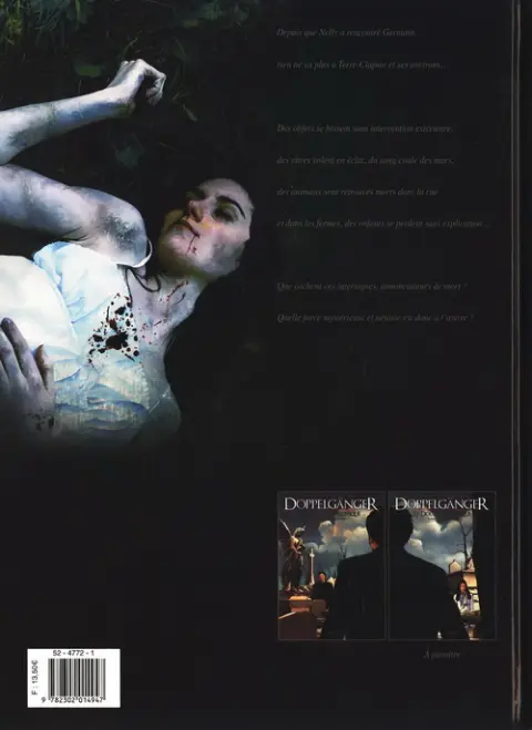Verso de l'album Doppelgänger - Le Double Maléfique Tome 1 Intersignes