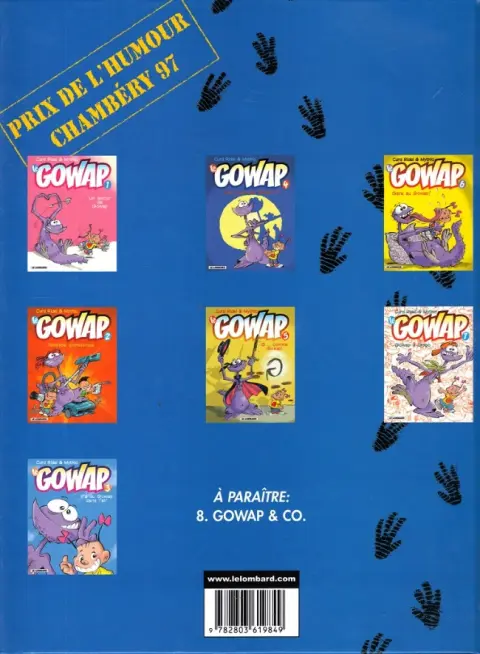Verso de l'album Le Gowap Tome 7 Gowap à Gogo