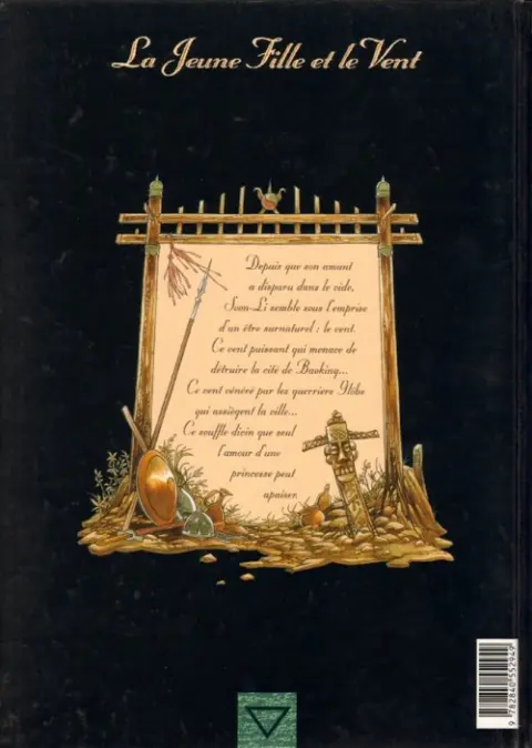Verso de l'album La Jeune Fille et le Vent Tome 3 D'où vient le vent