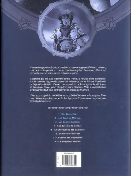 Verso de l'album Lanfeust des Étoiles Intégrale Tomes 1 à 3
