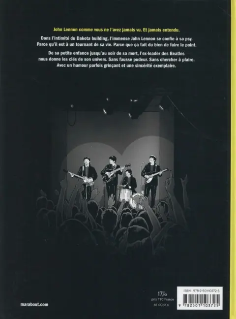 Verso de l'album Lennon