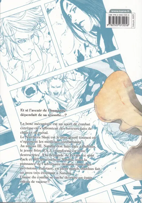 Verso de l'album Levius est Vol. 5